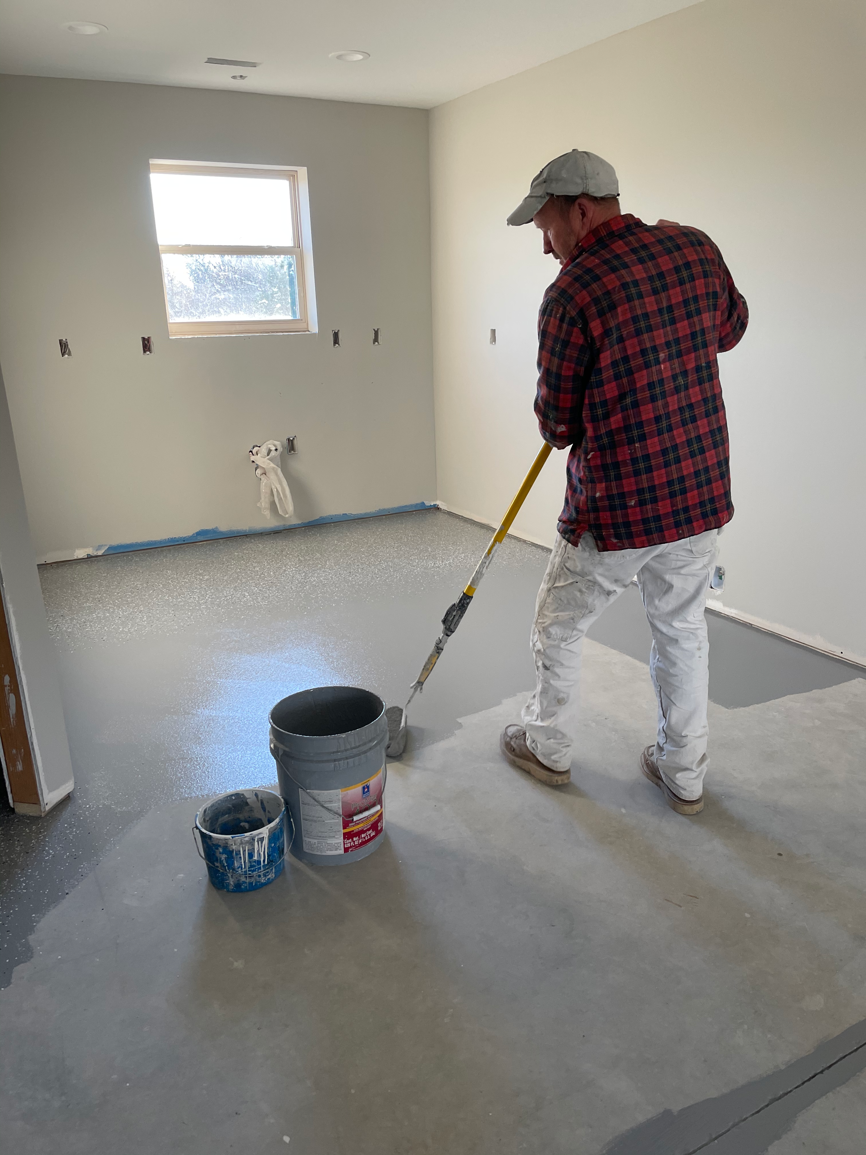 Epoxied Floors