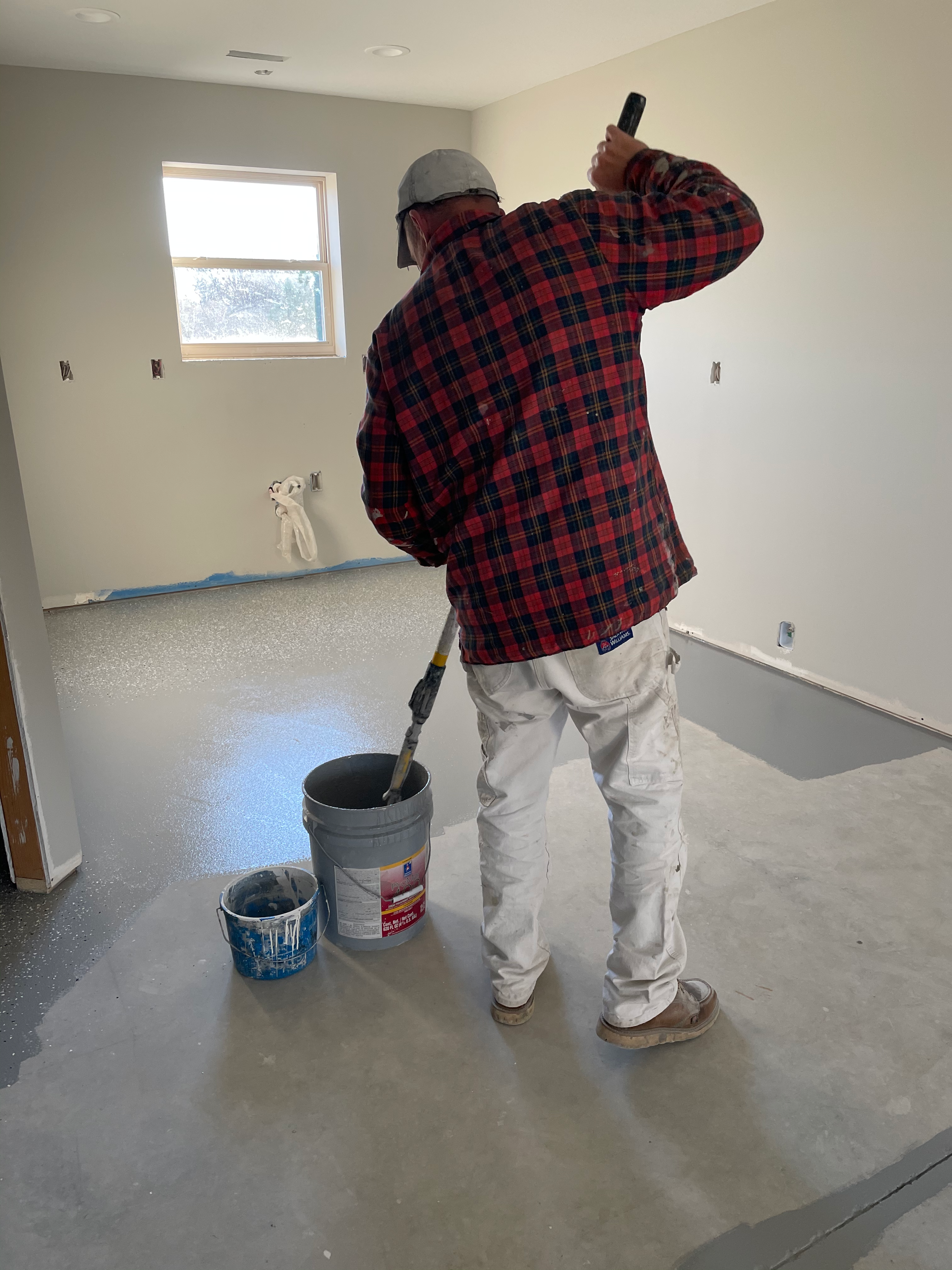 Epoxied Floors